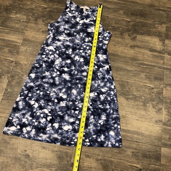 Athleta Santorini High Neck Printed Dress Rip Tide Tie Dye Sleeveless Size XS - Picture 7 of 9